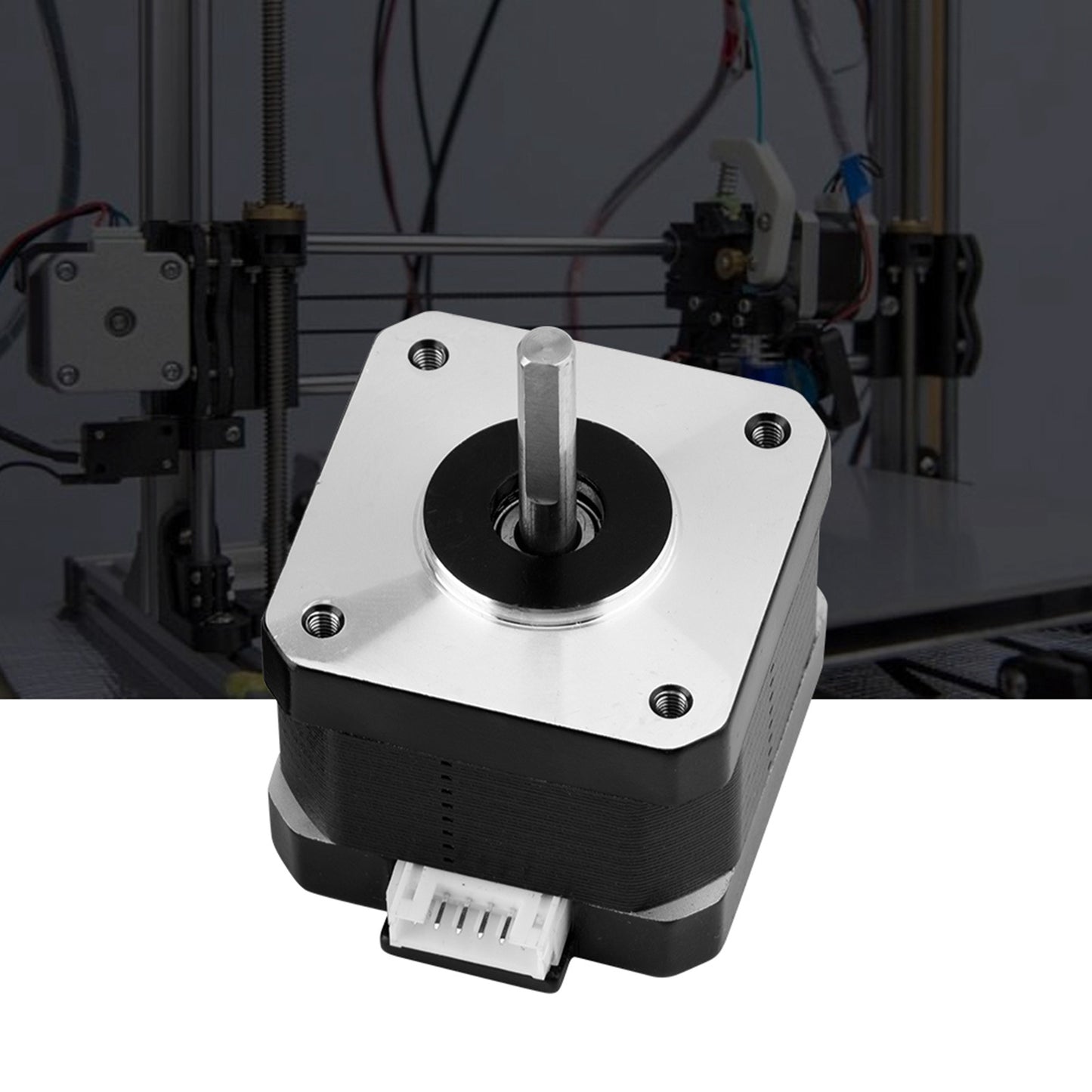 1Pc 4-lead 12V 1.3A 0.30Nm Stepper Stepping Motor 42 for 3D Printer