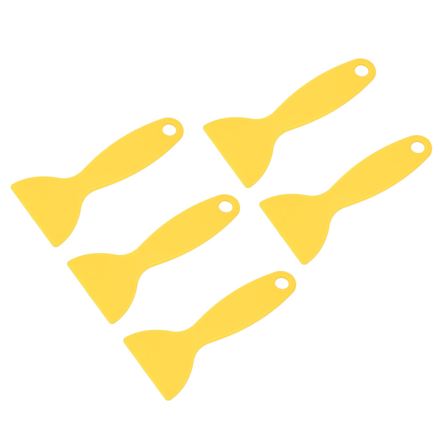 5pcs 3D Printer Spatula Nova Yellow