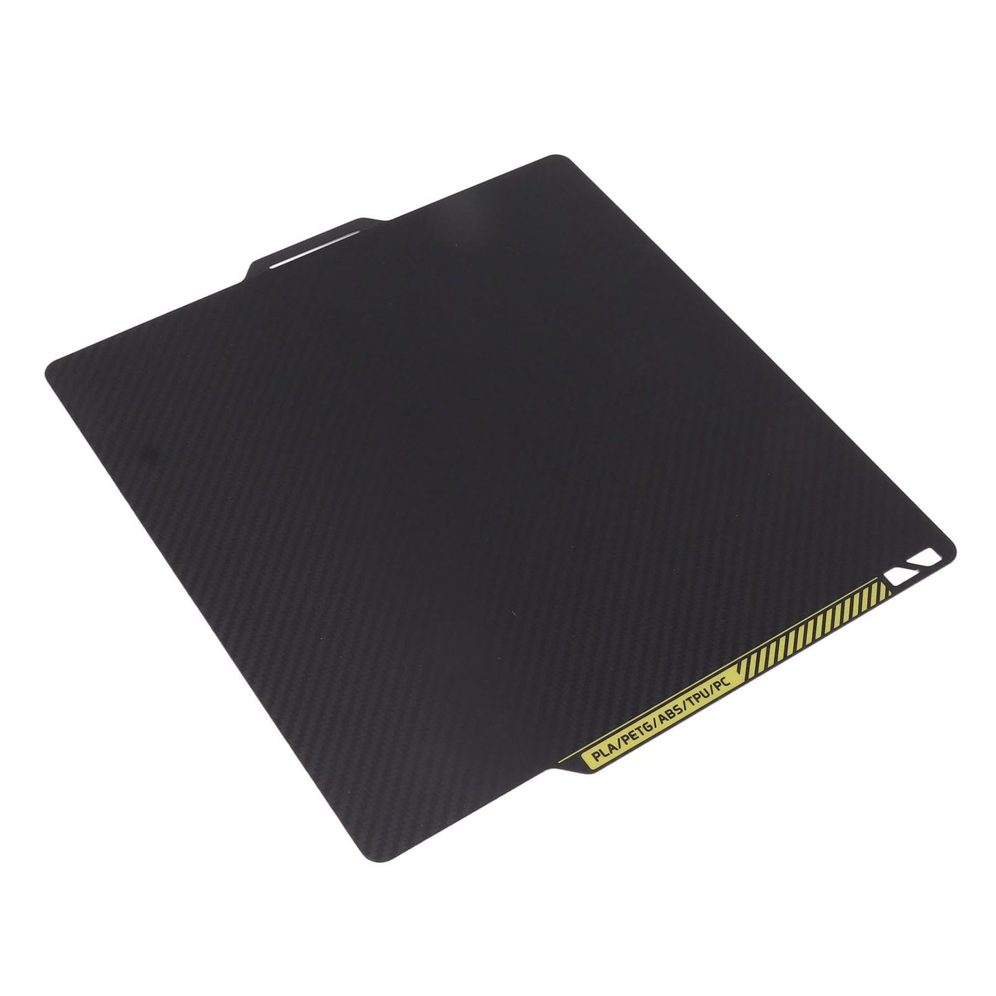 PET Build Plate 276x259mm Smoothing Carbon Fiber 3D Printer Build Plate