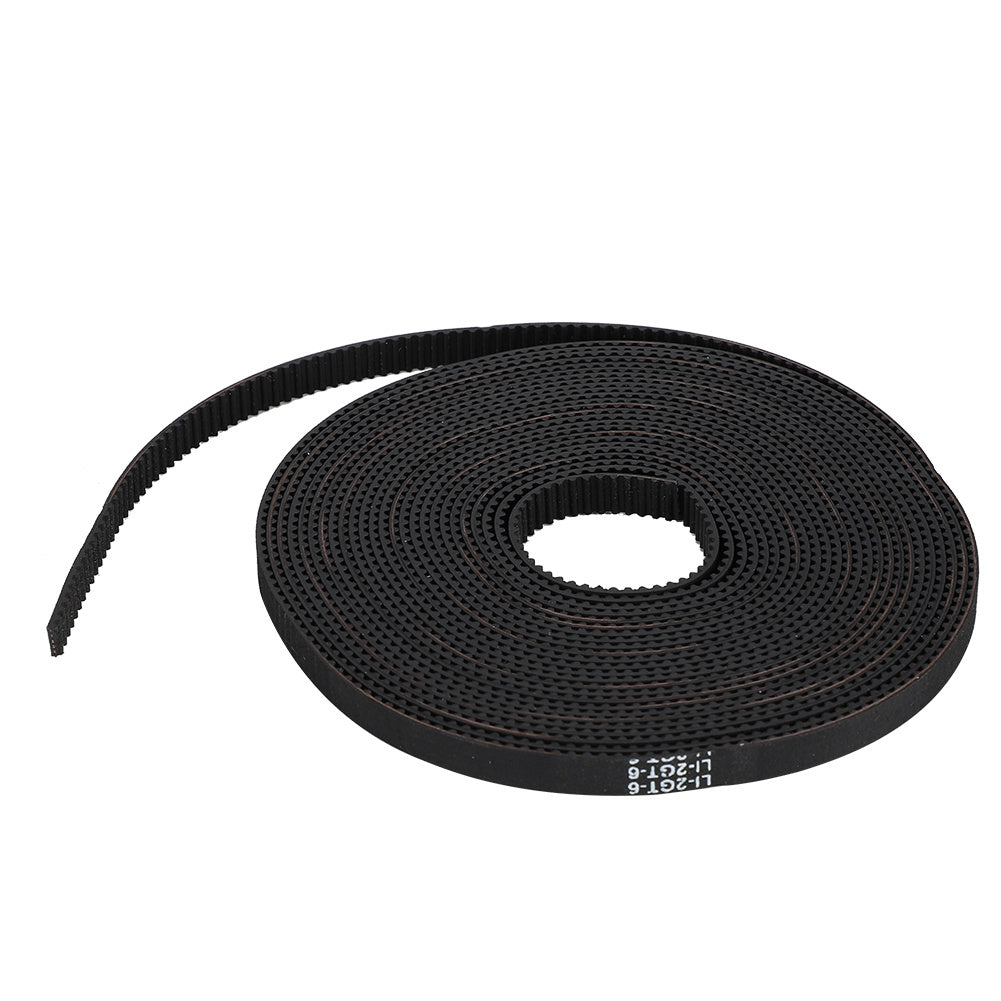 5mx6mm Black Rubber Timing Belt Synchronous Wheel Kit