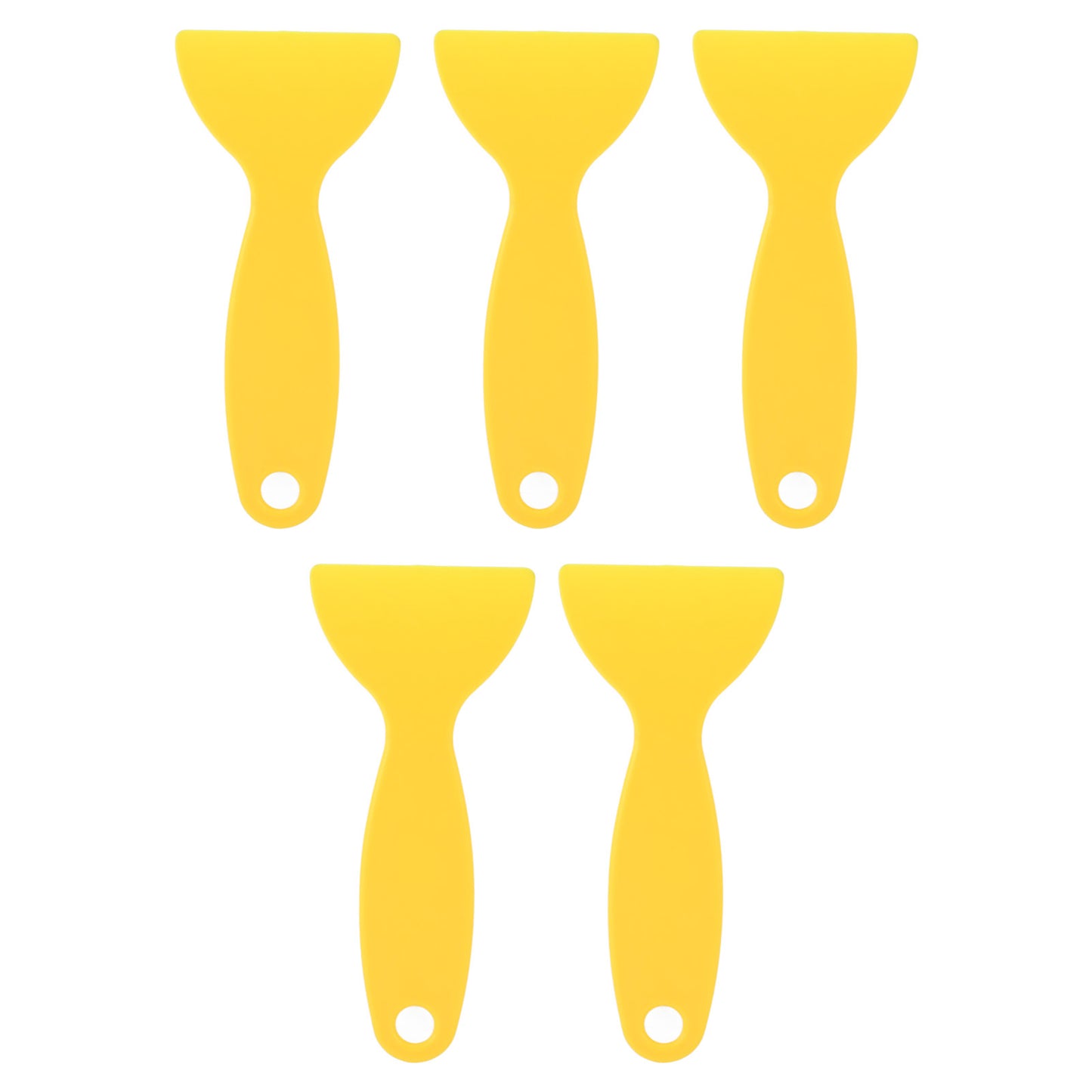 5pcs 3D Printer Spatula Nova Yellow