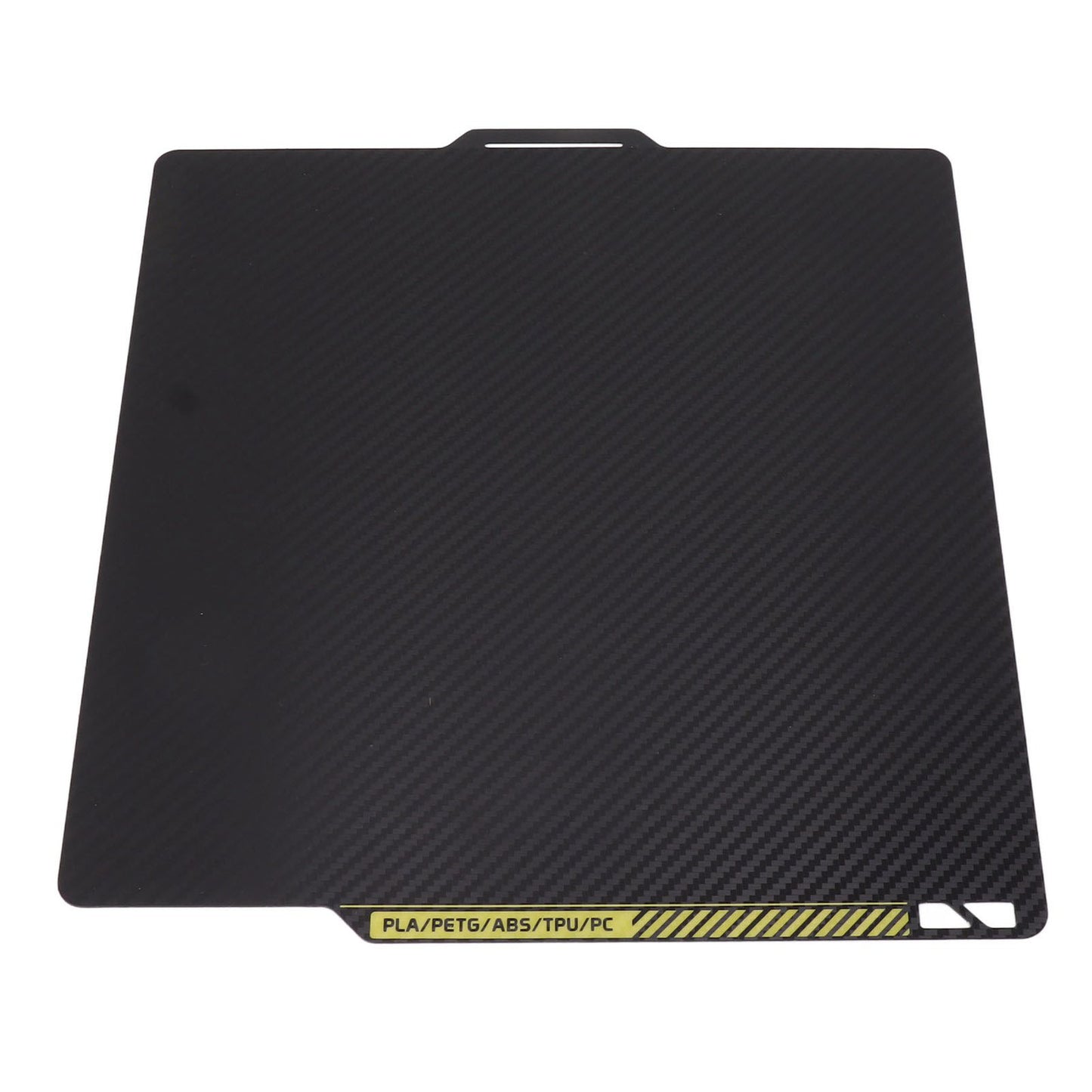 PET Build Plate 276x259mm Smoothing Carbon Fiber 3D Printer Build Plate