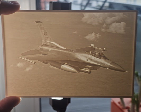 F-16 Lithophane