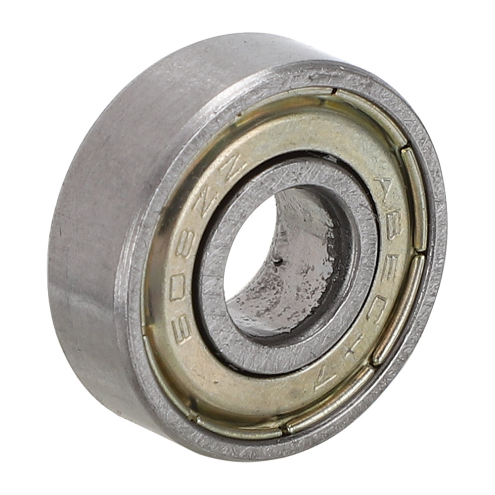 10 PCs Flange Deep Groove Chrome Steel Bearing 608ZZ
